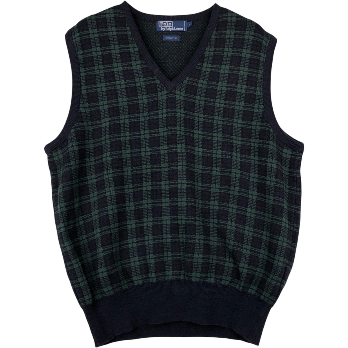 古着 ラルフローレン Ralph Lauren POLO by Ralph Lauren Vネック