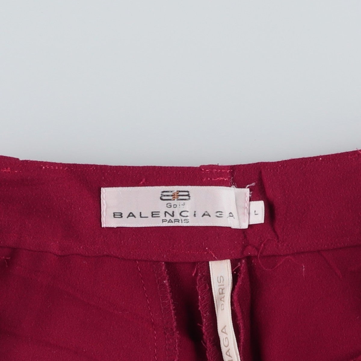 古着 バレンシアガ BALENCIAGA PARIS ツータック スラックスパンツ