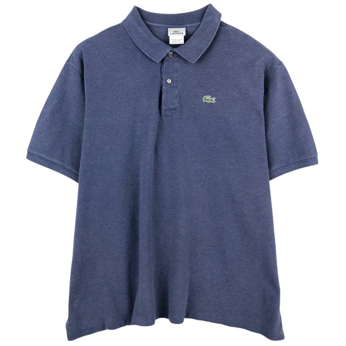 古着 ビッグサイズ ラコステ LACOSTE フランス企画 半袖 ポロシャツ 9