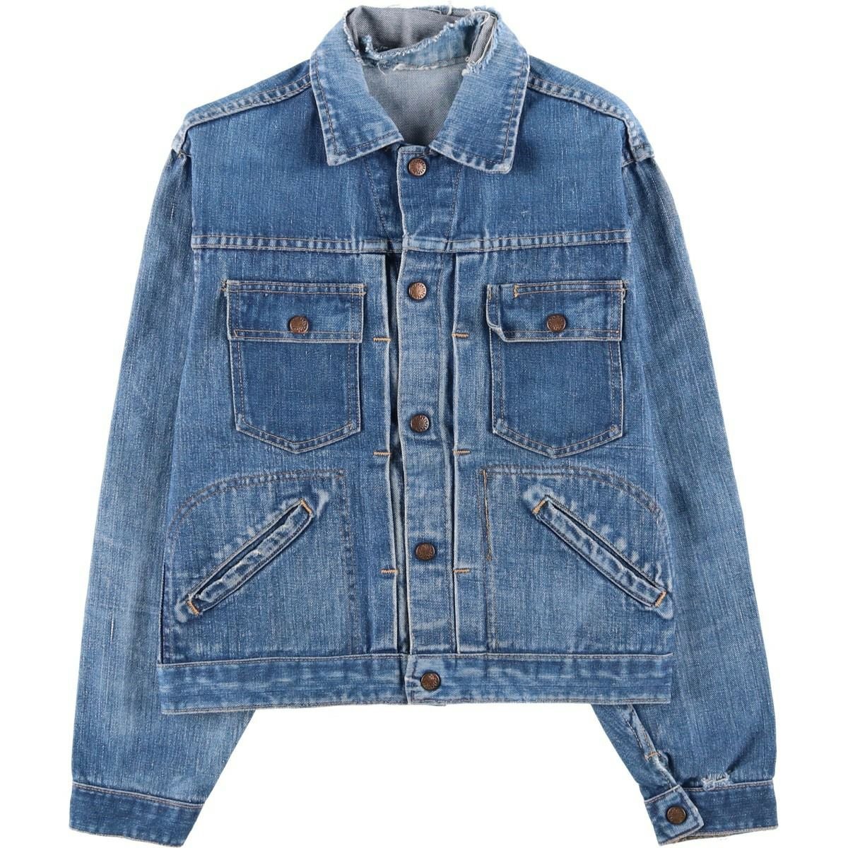 古着 70年代 ショット SCHOTT WESTERN クロップド丈 フリンジ スエード