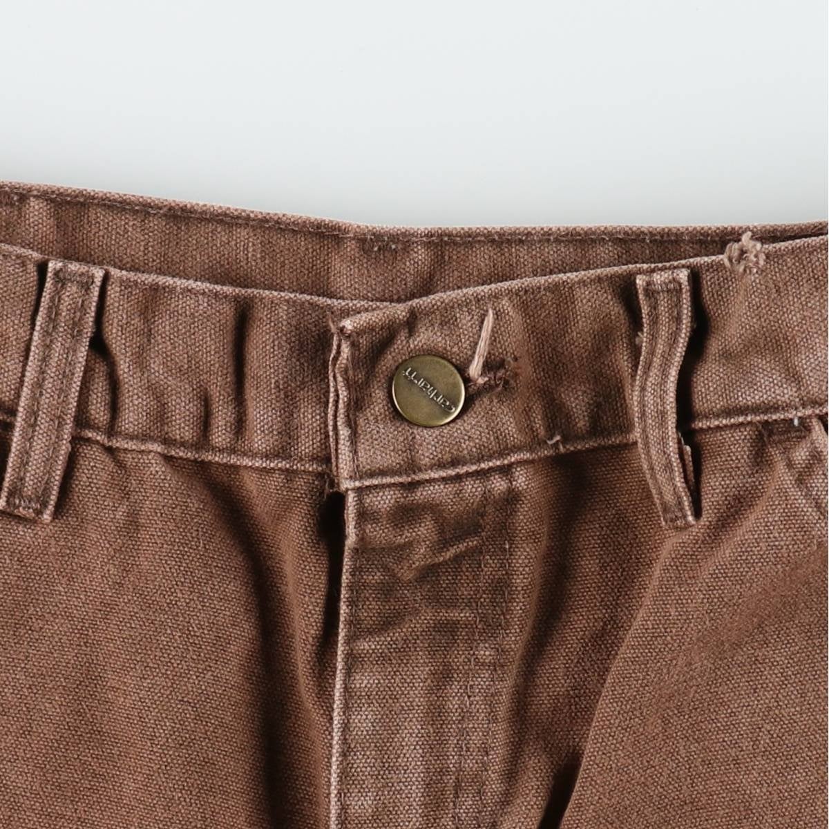 古着 80～90年代 カーハート Carhartt ダック地ペインターショーツ