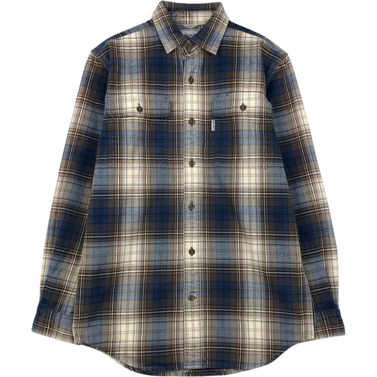 古着 カーハート Carhartt RUGGED OUTDOOR WEAR 長袖 フランネル