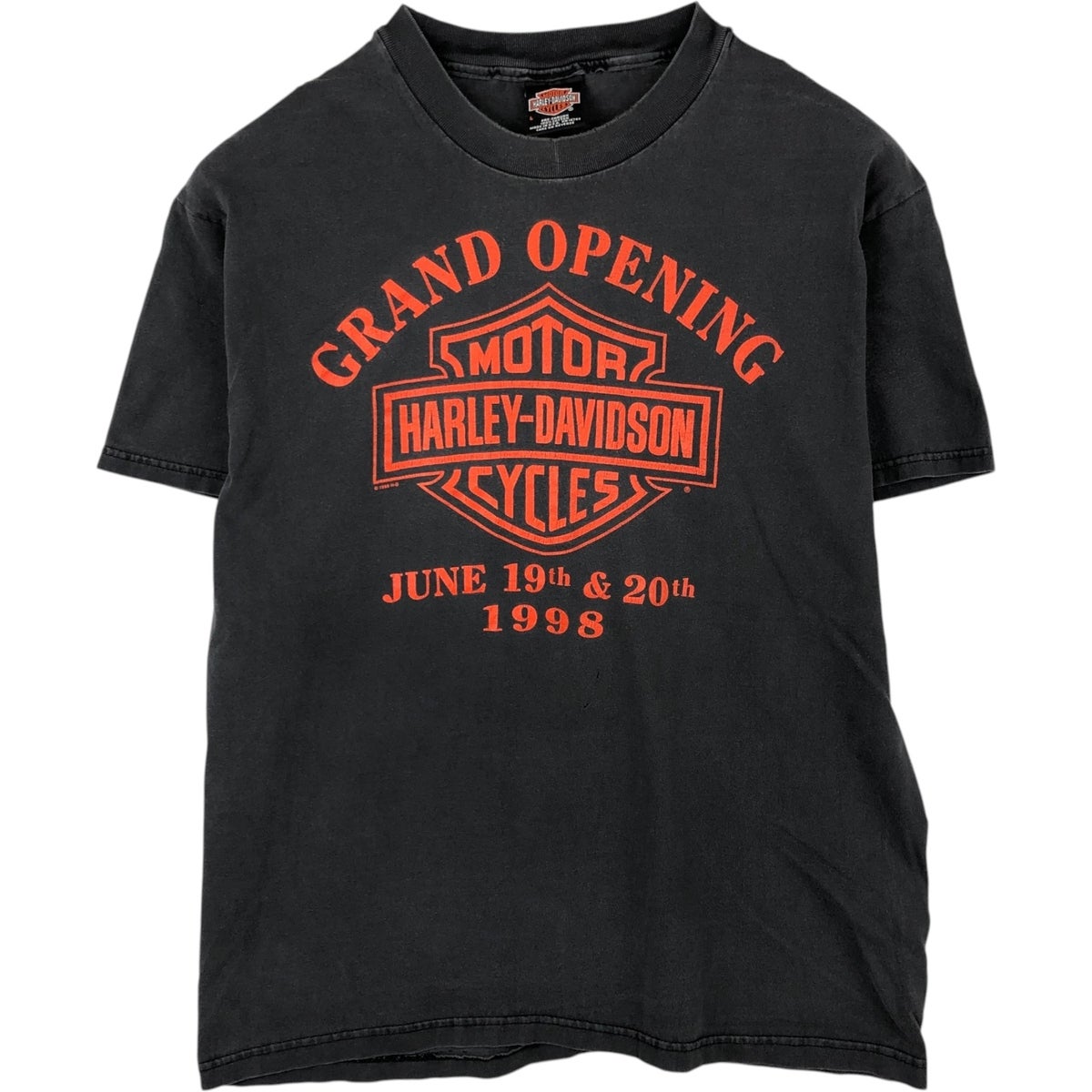 古着 90年代 ヘインズ Hanes BEEFY-T Harley-Davidson ハーレー