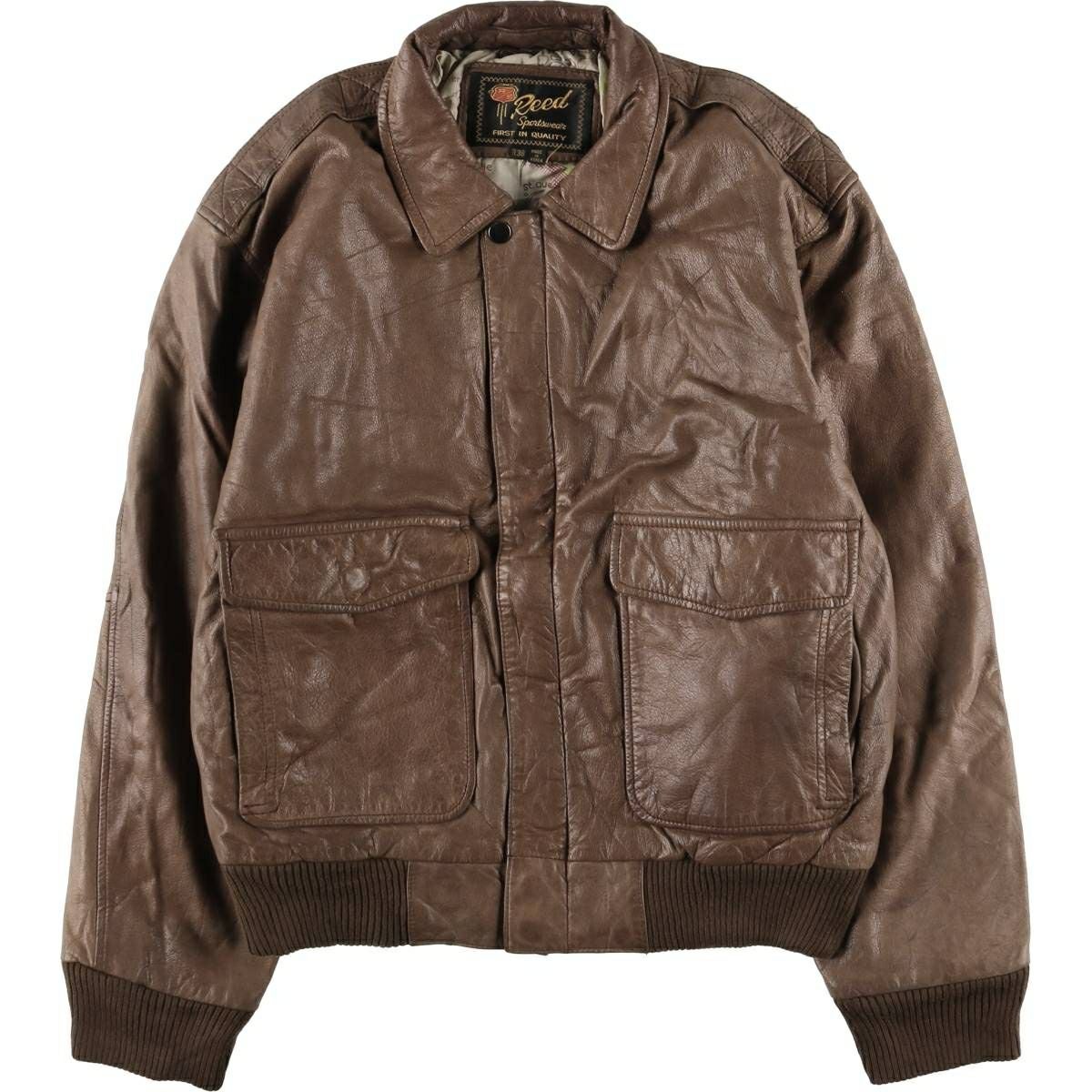 古着 70～80年代 ショット SCHOTT G-1タイプ レザーフライトジャケット