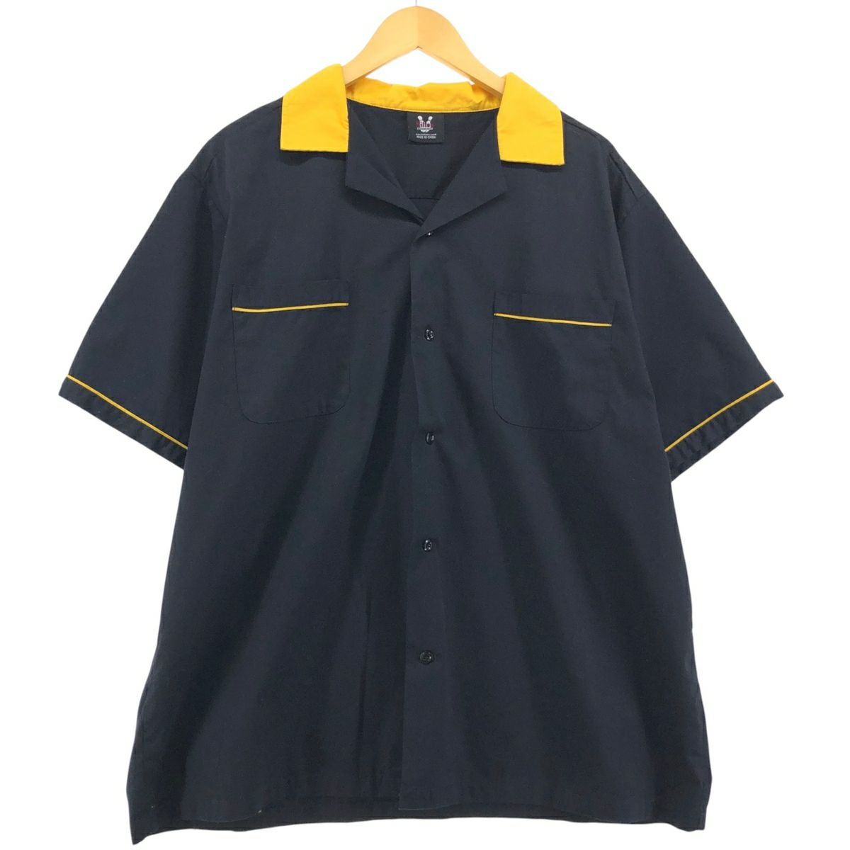 古着 60年代 ヒルトン HILTON ボウリングシャツ ボックスシャツ USA製