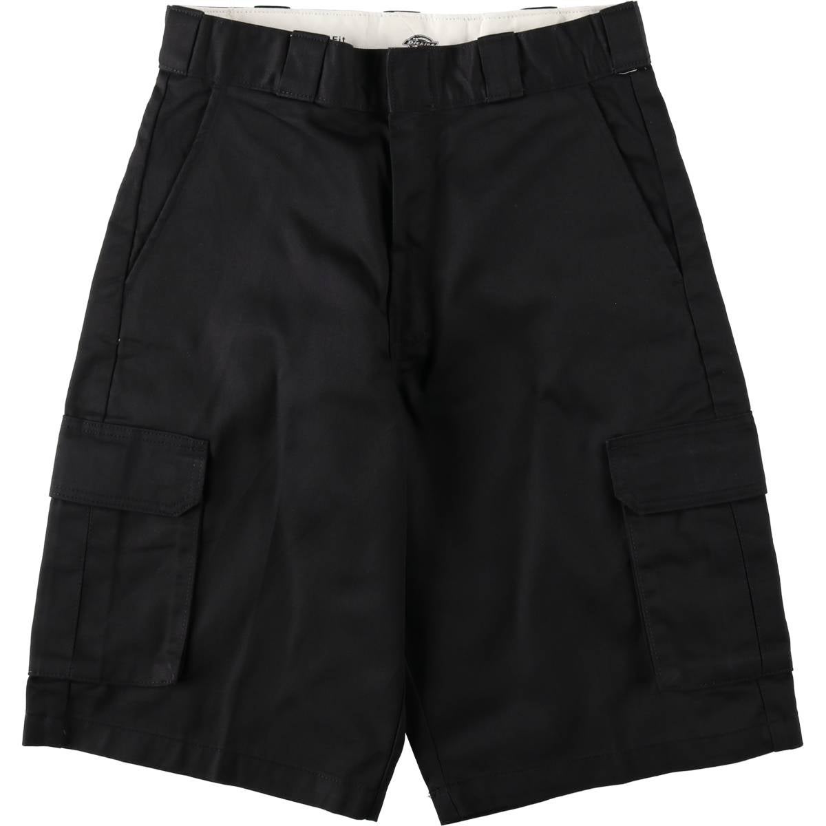 古着 ディッキーズ Dickies Loose Fit ブラックデニムショーツ ハーフ