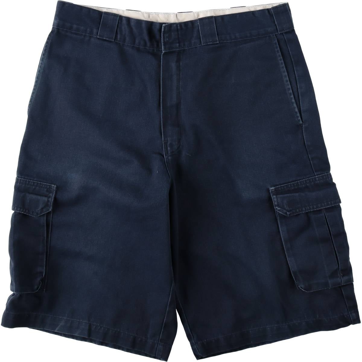 古着 ディッキーズ Dickies Loose Fit ブラックデニムショーツ ハーフ