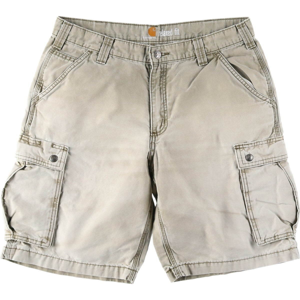 古着 カーハート Carhartt RELAXED FIT ダック カーゴショーツ ハーフ