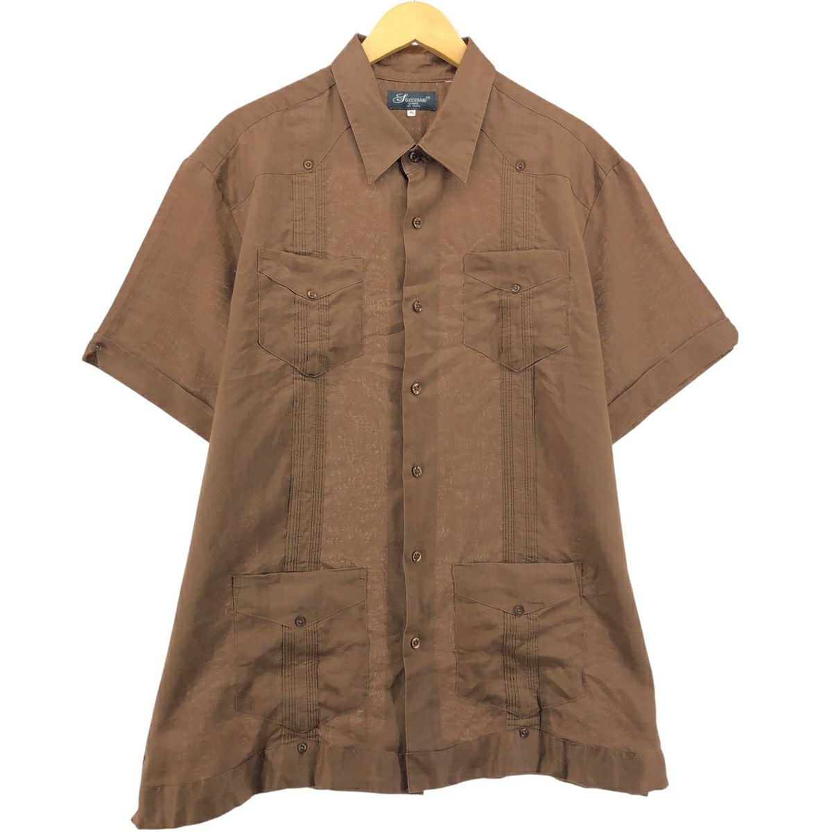 古着 00年代 PHITA SUCCESSO UOMO 半袖 メキシカンシャツ キューバ