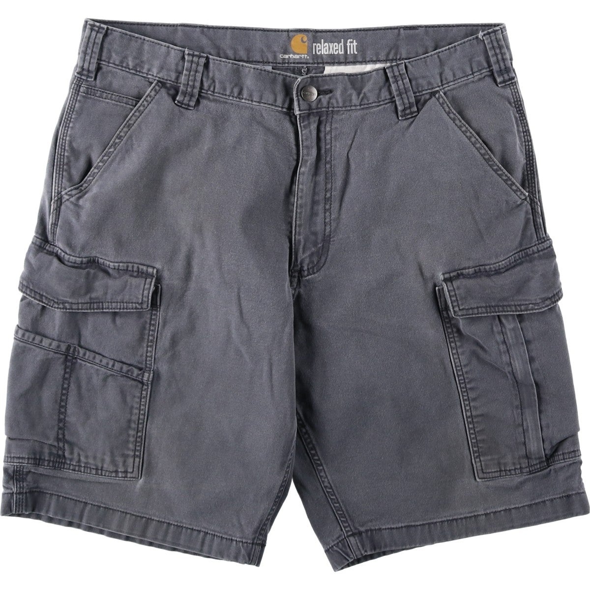 古着 カーハート Carhartt RELAXED FIT ダック カーゴショーツ ハーフ