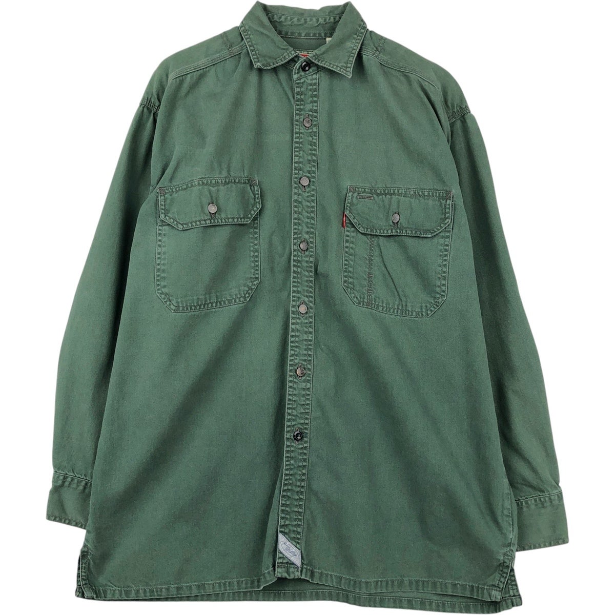 古着 90年代 リーバイス Levis 長袖 デニム ウエスタンシャツ メンズXL