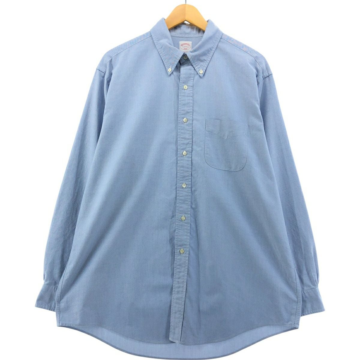 古着 ブルックスブラザーズ Brooks Brothers 346 長袖 リネン ボタン