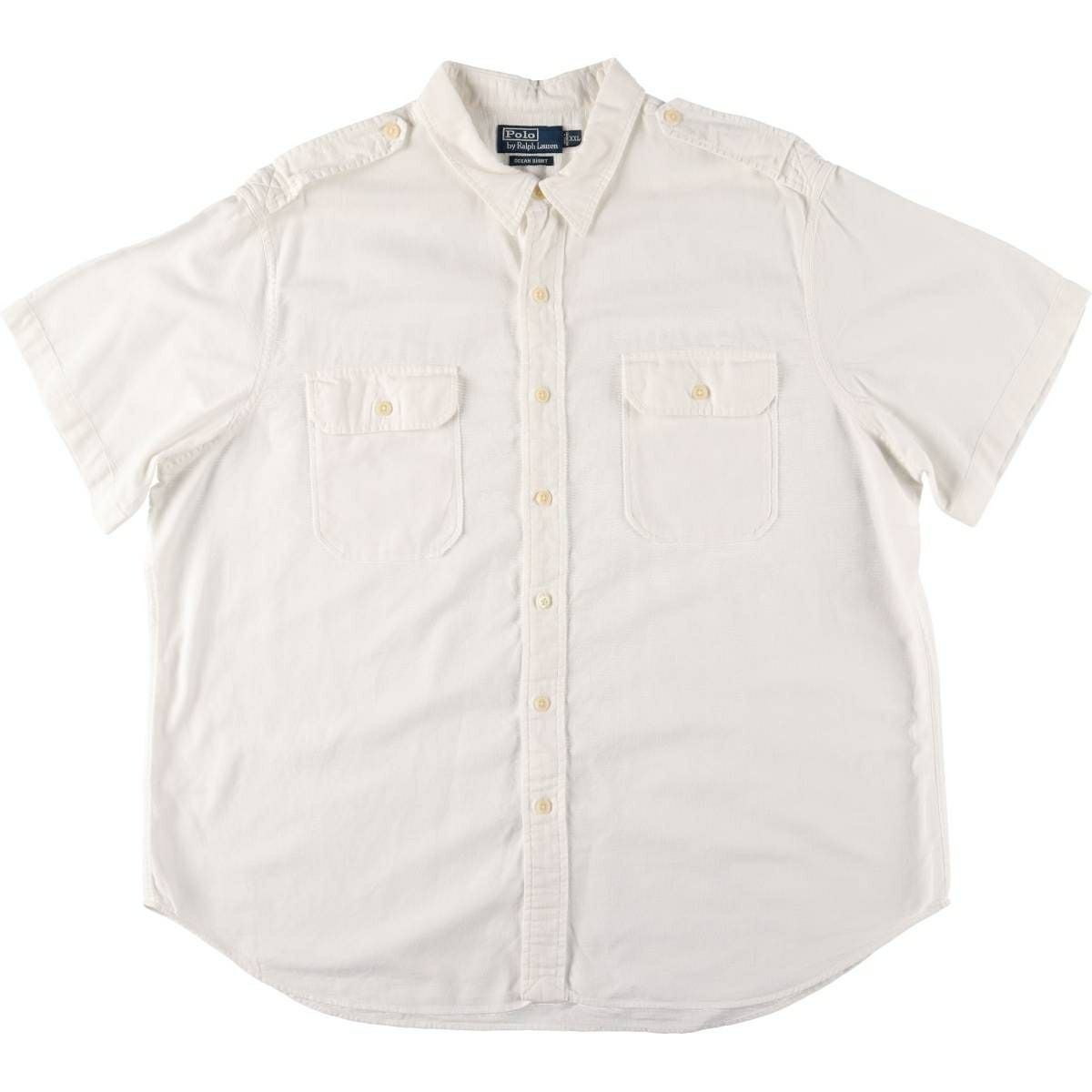 古着 ラルフローレン Ralph Lauren BIG SHIRT 長袖 ボタンダウンシャツ