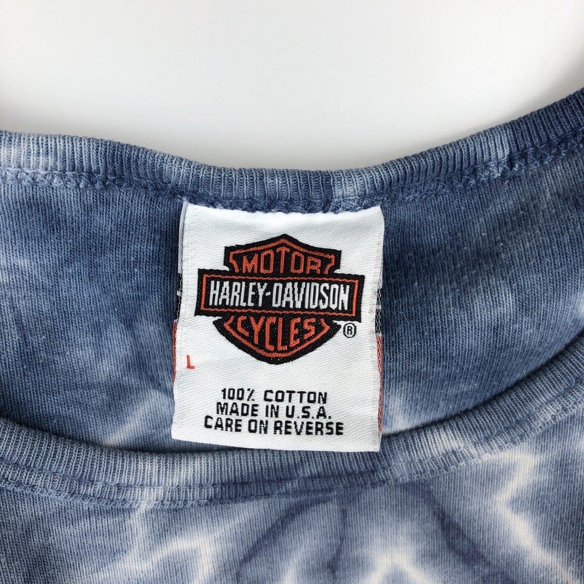 古着 00年代 ハーレーダビッドソン Harley-Davidson タイダイ柄 ロング