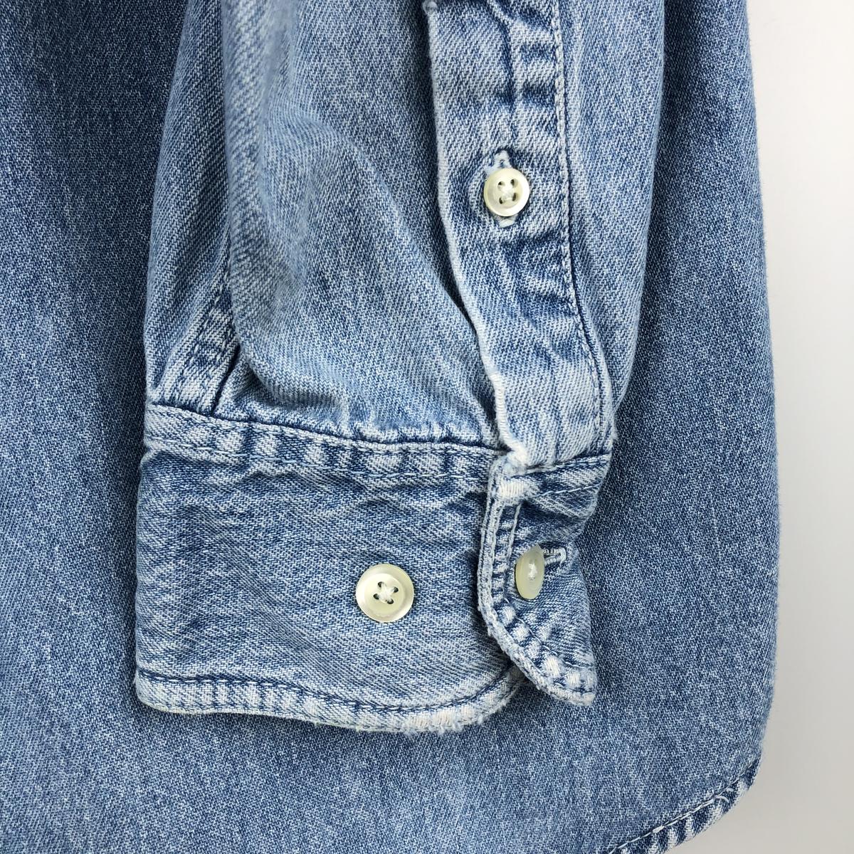 古着 90年代 ギャップ GAP オールドギャップ 長袖 ボタンダウンデニム