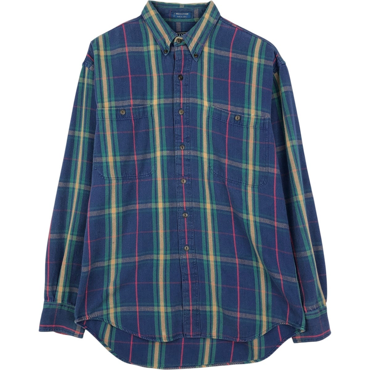 古着 80年代 ラルフローレン Ralph Lauren CHAPS チャップス 長袖