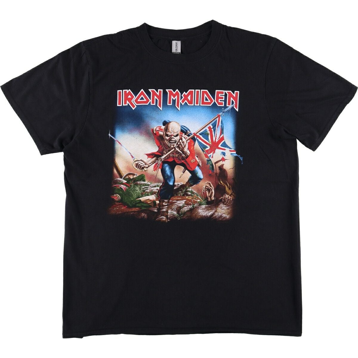 古着 IRON MAIDEN アイアンメイデン バンドTシャツ バンT メンズM相当