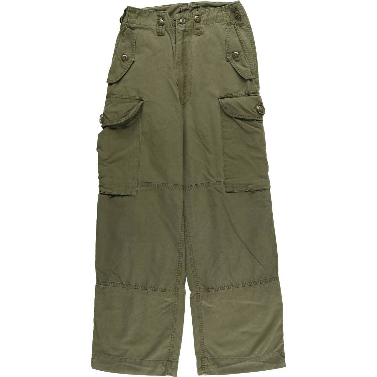古着 70年代 オランダ軍 ヘリンボーン ミリタリー カーゴパンツ