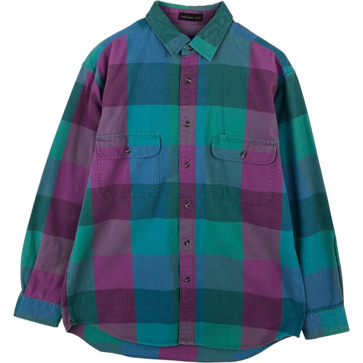 古着 80～90年代 エディーバウアー Eddie Bauer 黒タグ Elkhorn Twill