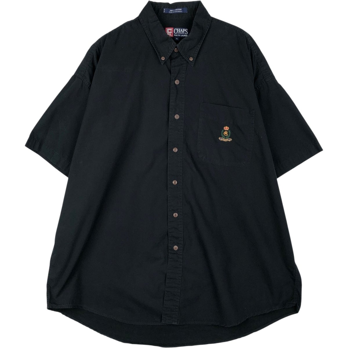 古着 ラルフローレン Ralph Lauren CHAPS チャップス 長袖 ポロシャツ