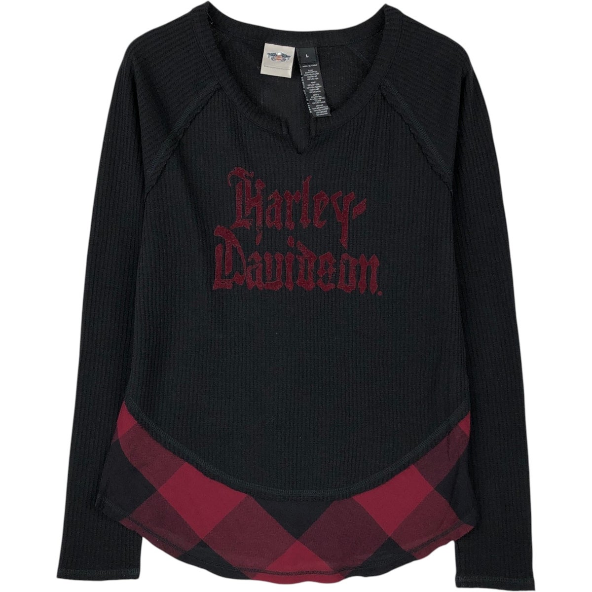 古着 ハーレーダビッドソン Harley-Davidson フード付き モーター