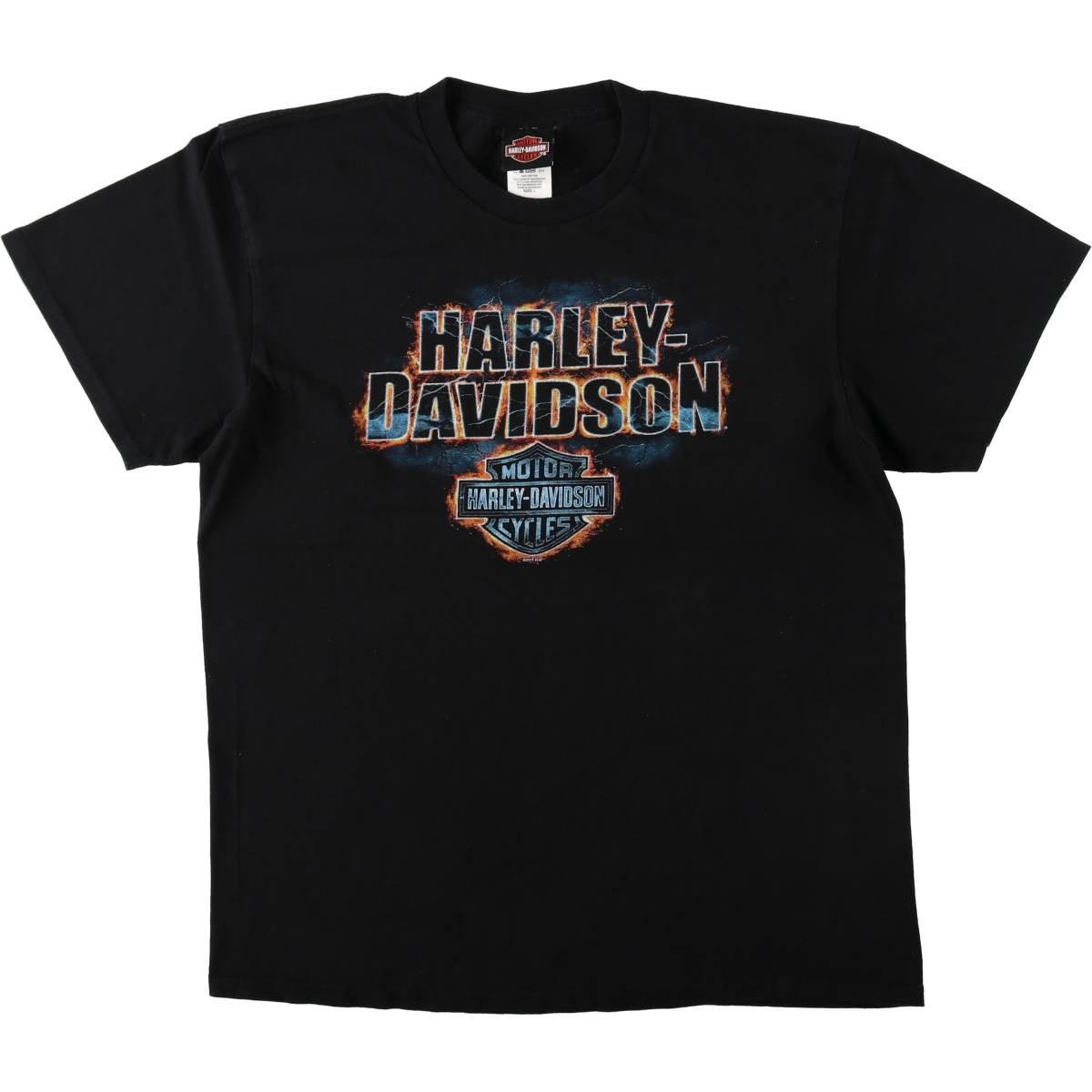古着 ハーレーダビッドソン Harley-Davidson ドクロ柄 スカル柄