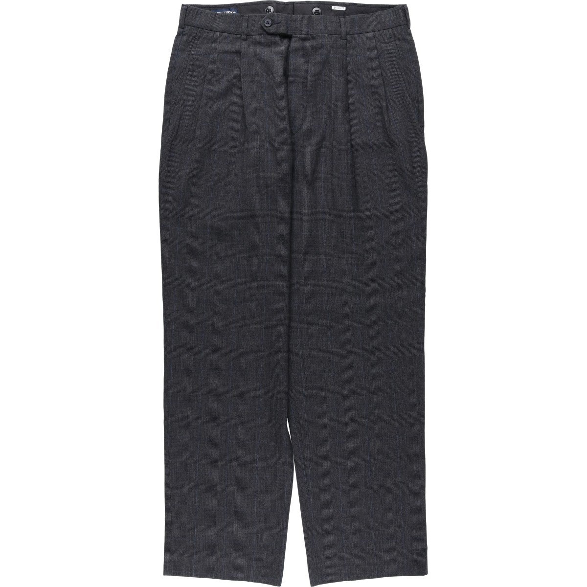 古着 00年代 ランズエンド LANDS END ツータック リネン×コットン