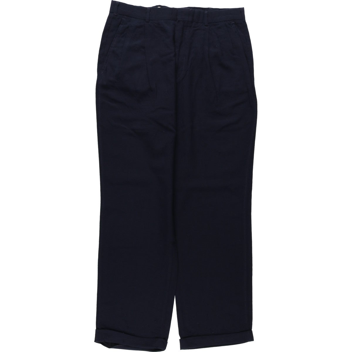 古着 ～00年代 ランズエンド LANDSEND ツータック スラックスパンツ