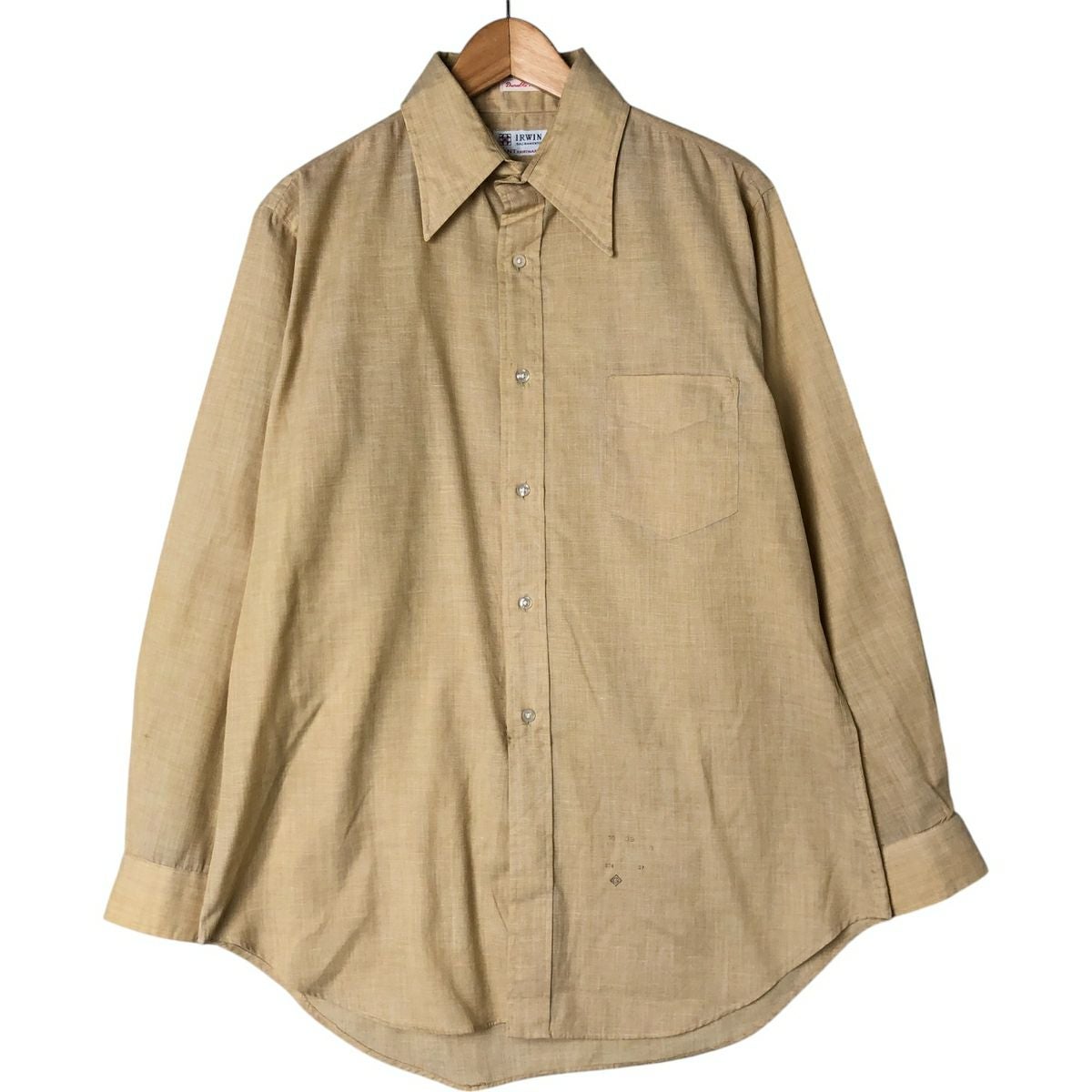 古着 MADE IN California 長袖 デニムシャツ メンズXL相当