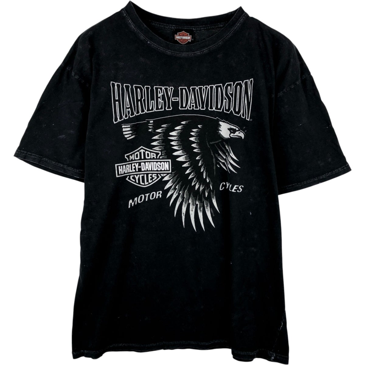 古着 ハーレーダビッドソン Harley-Davidson 鷲柄 イーグル柄 モーター