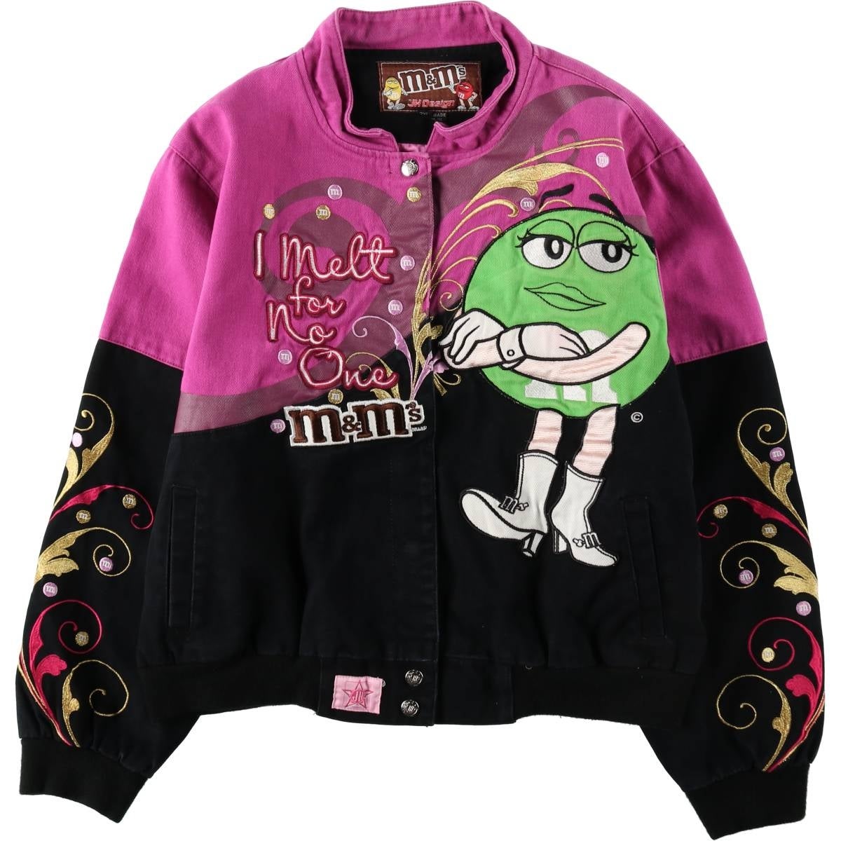 古着 JH Design M&Ms エムアンドエムズ レーシングジャケット