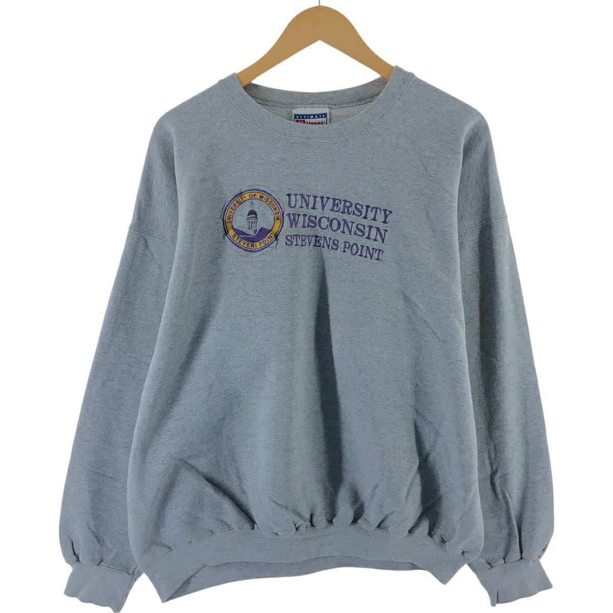 古着 90年代～ ヘインズ Hanes ULTIMATE COTTON WISCONSIN