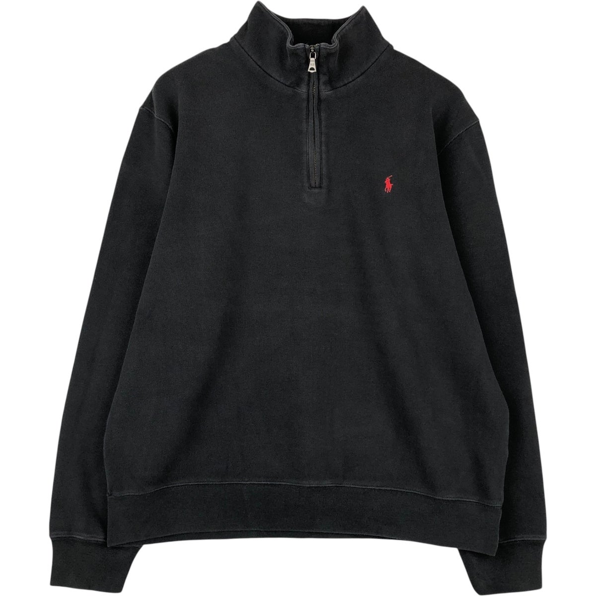 古着 ラルフローレン Ralph Lauren POLO by Ralph Lauren ハーフジップスウェットシャツ トレーナー メンズXL相当/eaa624361 古着 ラルフローレン Ralph Lauren POLO by Ralph Lauren ハーフジップ