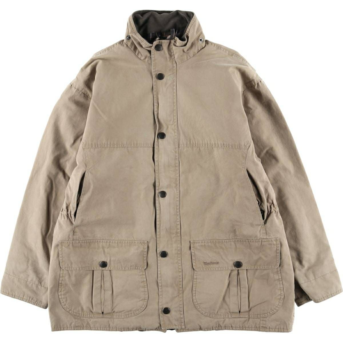 古着 バブアー Barbour サファリジャケット 3ワラント 中綿入り