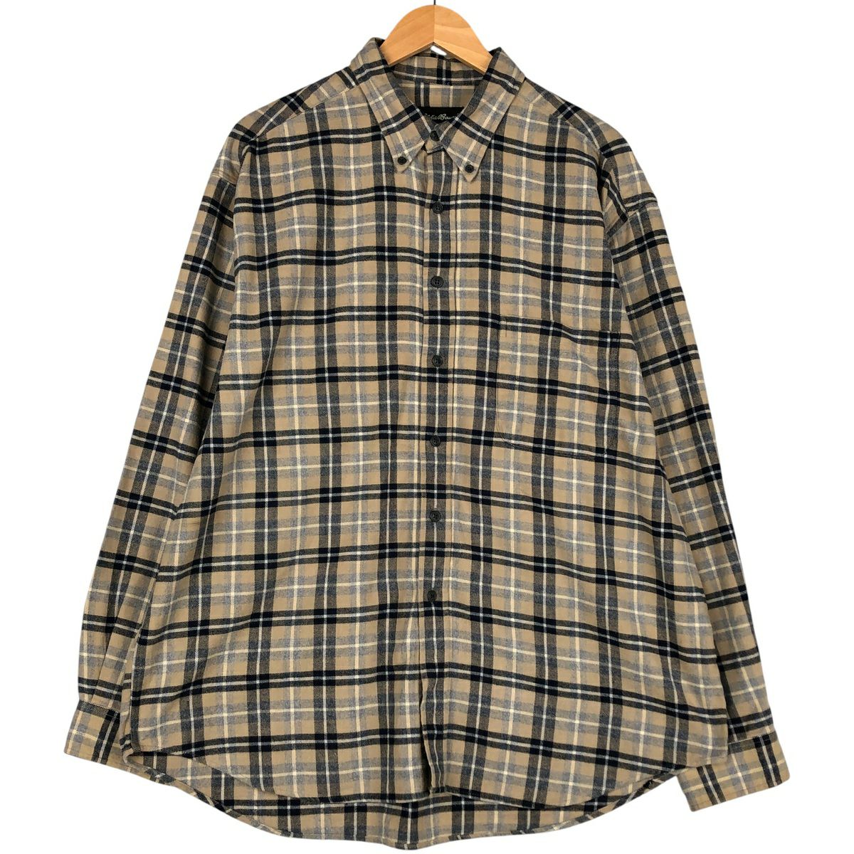 古着 エディーバウアー Eddie Bauer Relaxed Fit 長袖 ボタンダウン