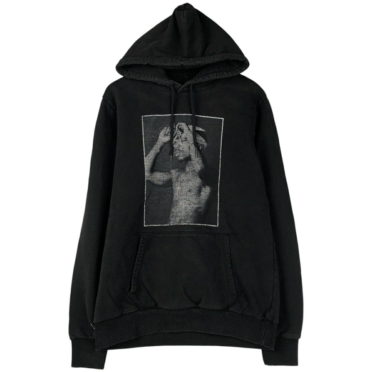 古着 2pac トゥーパック ラップ スウェットシャツ トレーナー メンズL