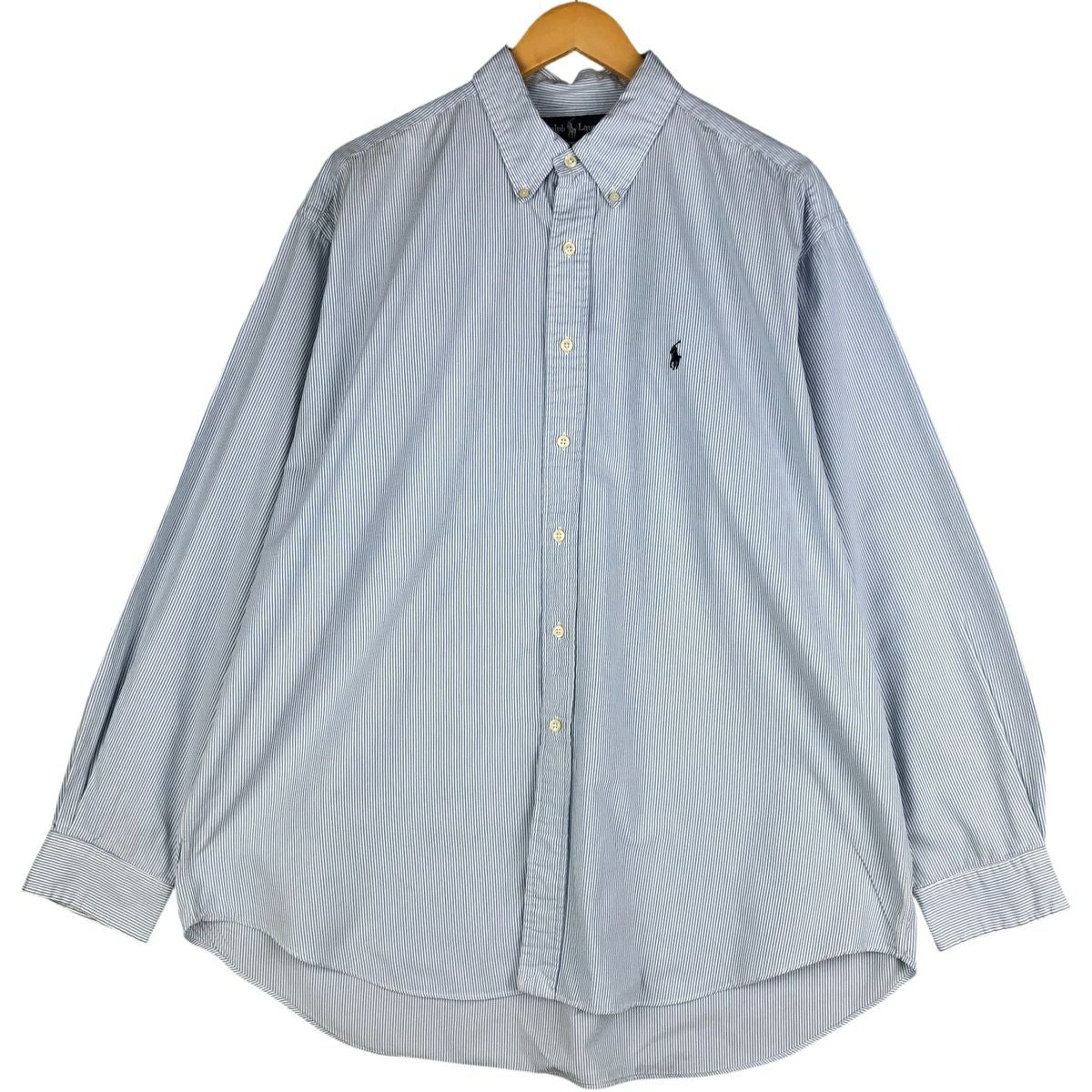 古着 ラルフローレン Ralph Lauren BLAKE マルチストライプ 長袖