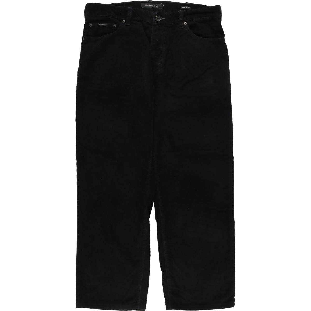 古着 カルバンクライン Calvin klein LOOSE FIT ZIPPER 太畝