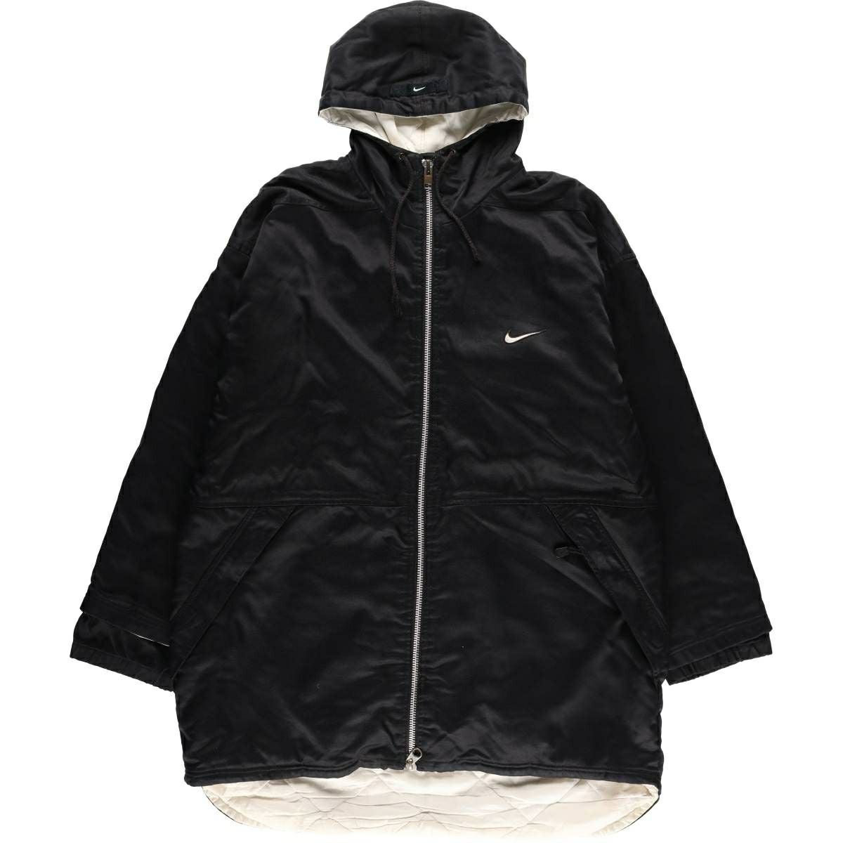 古着 90年代 ナイキ NIKE 中綿入り ハーフジップ ナイロンプルオーバー