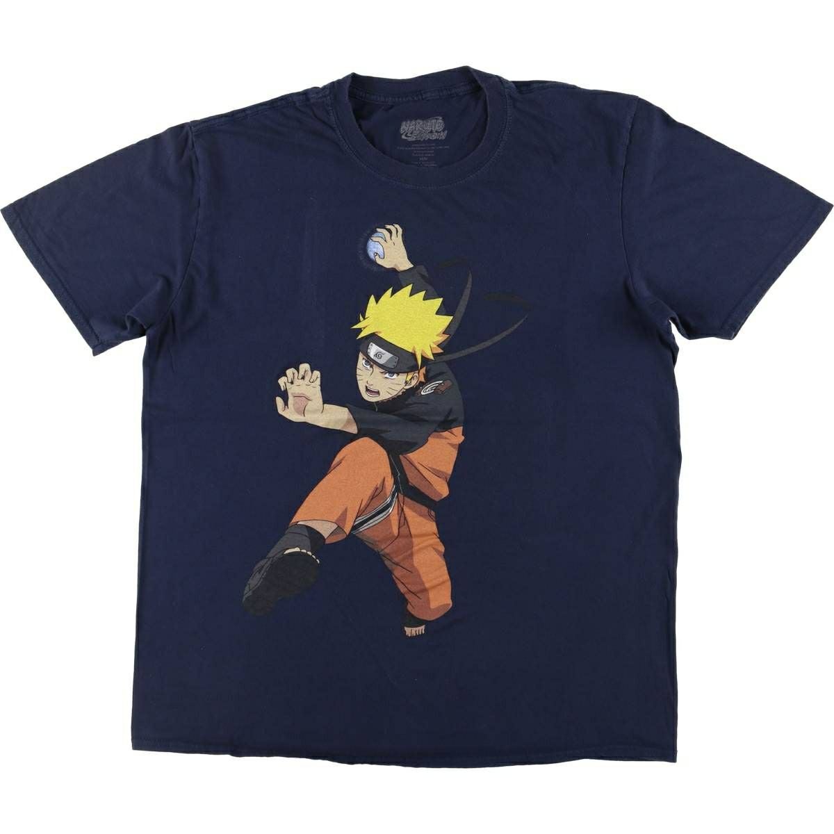 古着 NARUTO SHIPPUDEN ナルト疾風伝 うずまきナルト うちはサスケ