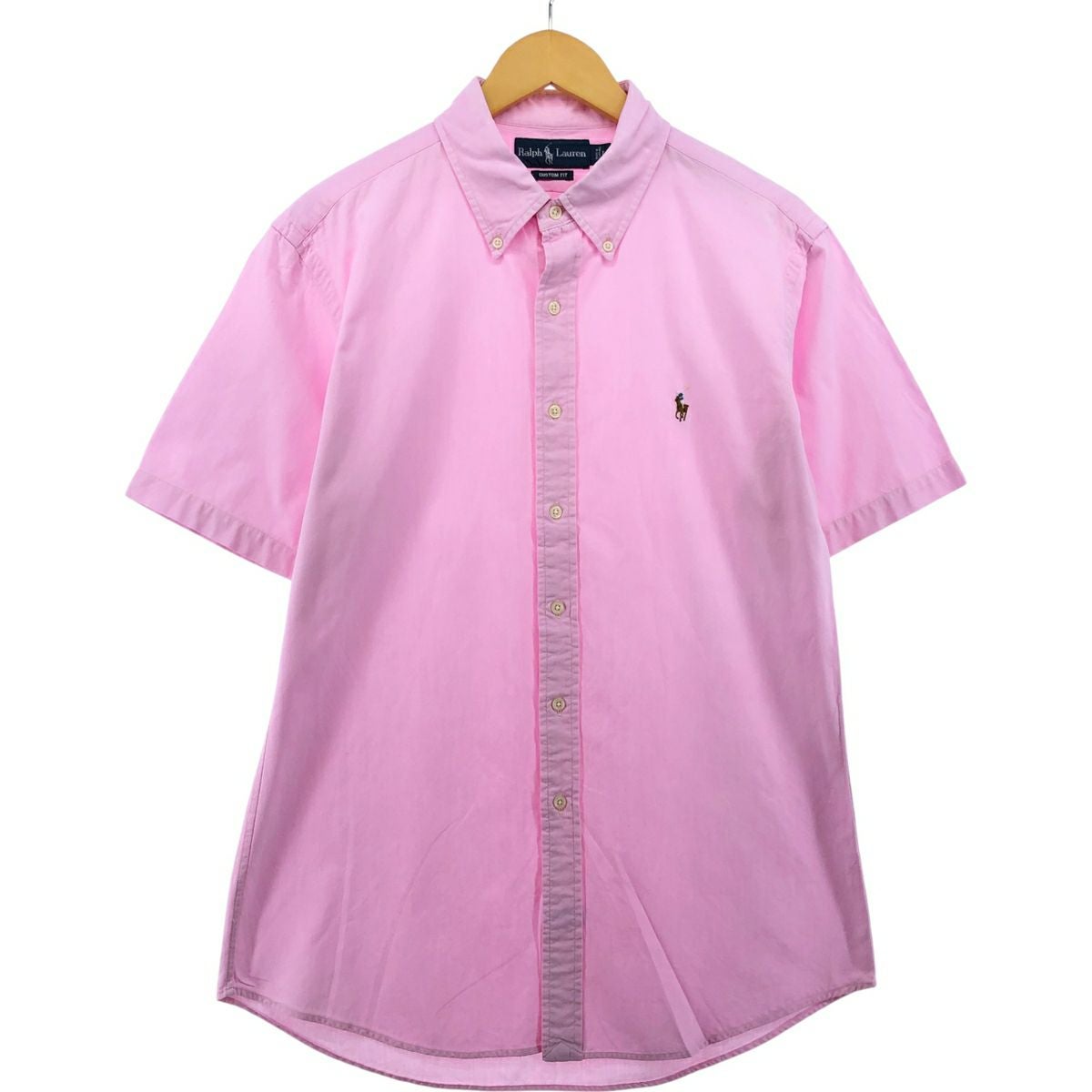 古着 ラルフローレン POLO RALPH LAUREN STRETCH POPLIN ワイドカラー