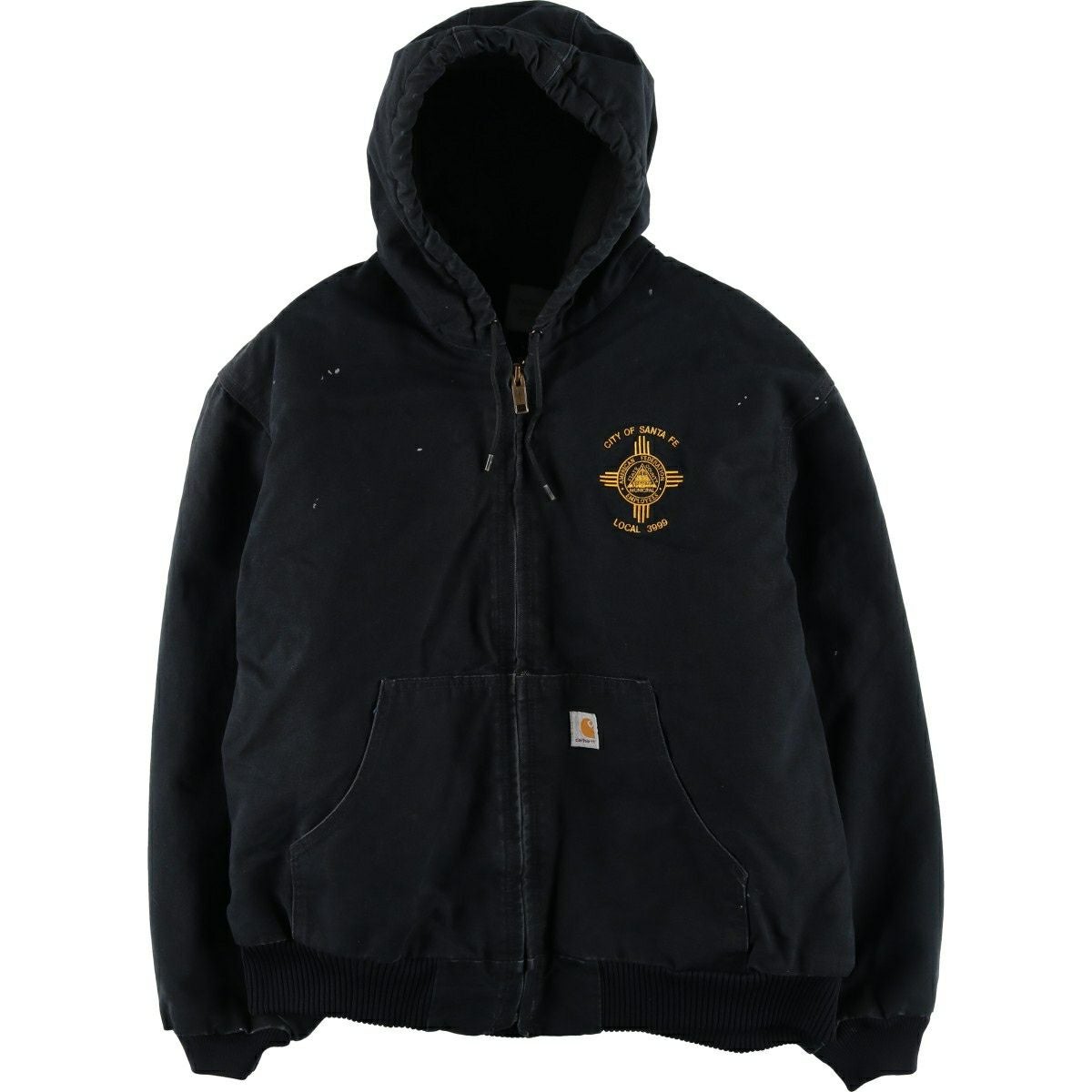 古着 カーハート Carhartt アクティブジャケット 中綿入り ダック