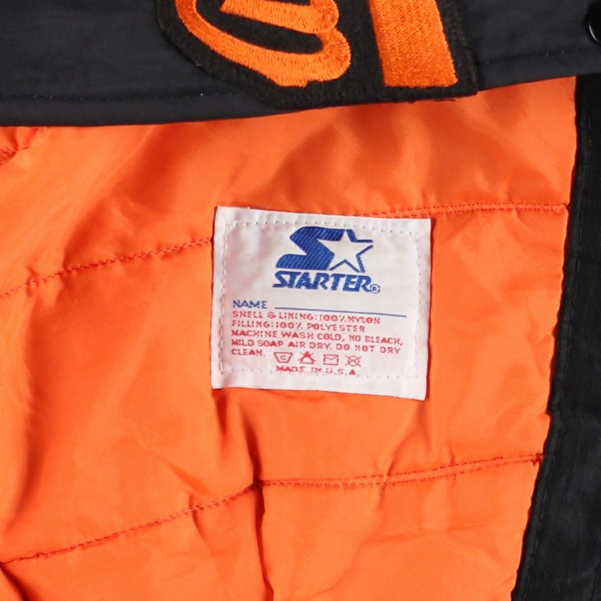 古着 スターター Starter MLB SAN FRANCISCO GIANTS サンフランシスコ