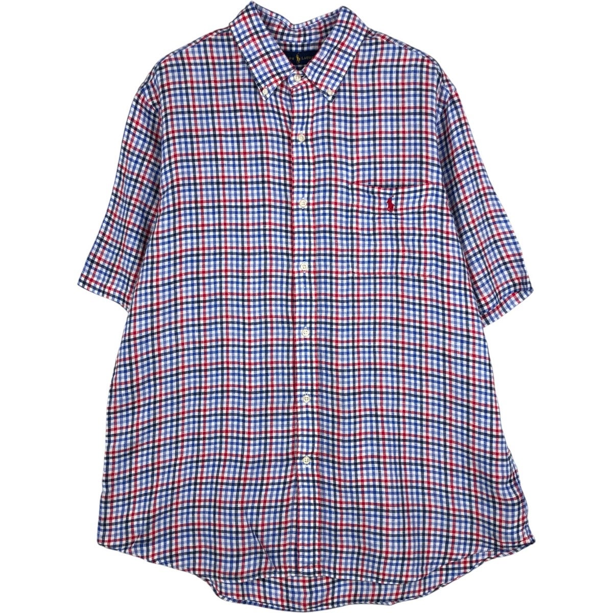 古着 ラルフローレン Ralph Lauren JEANS COMPANY ストライプ柄 長袖