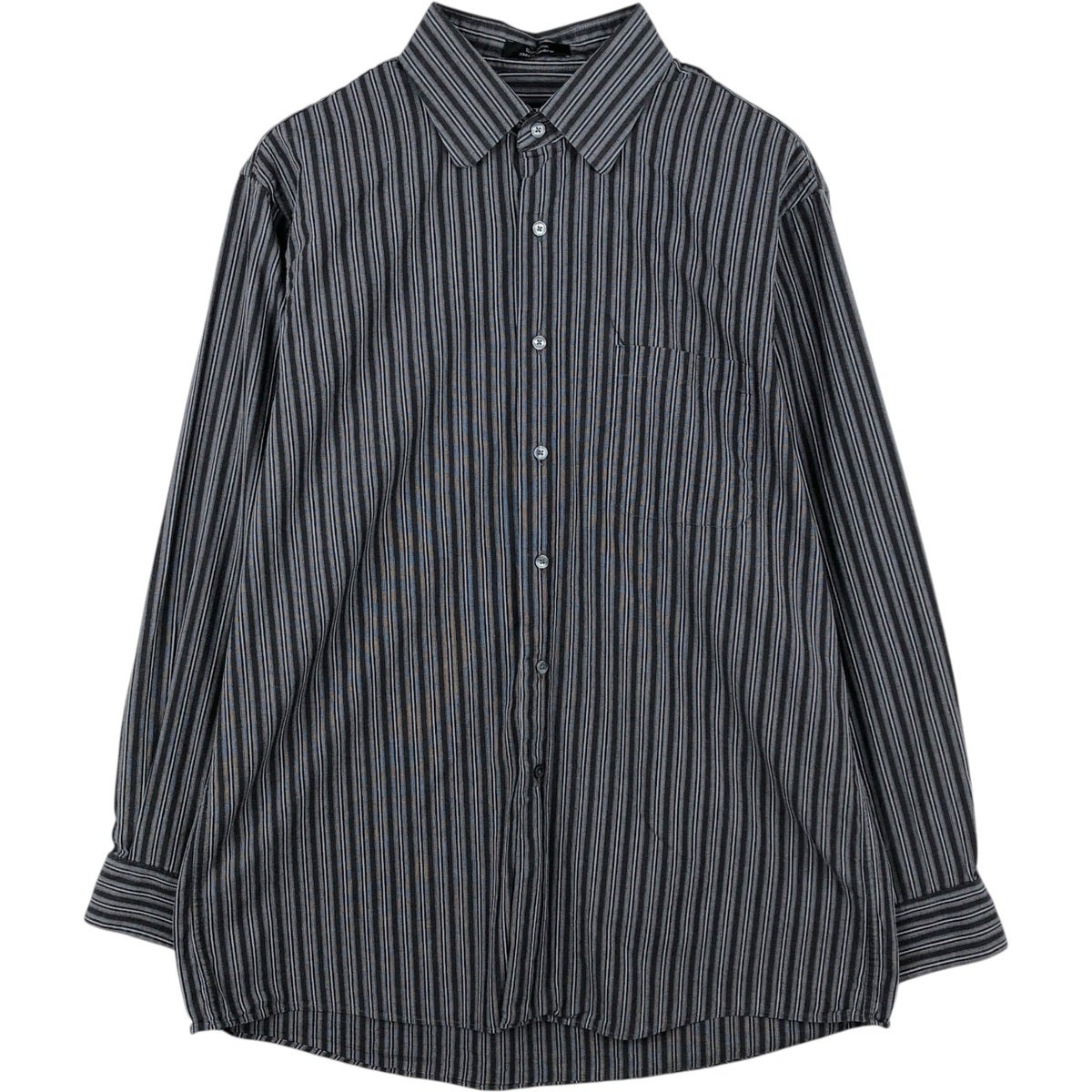 古着 00年代～ カルバンクライン Calvin klein ストライプ柄 ウール