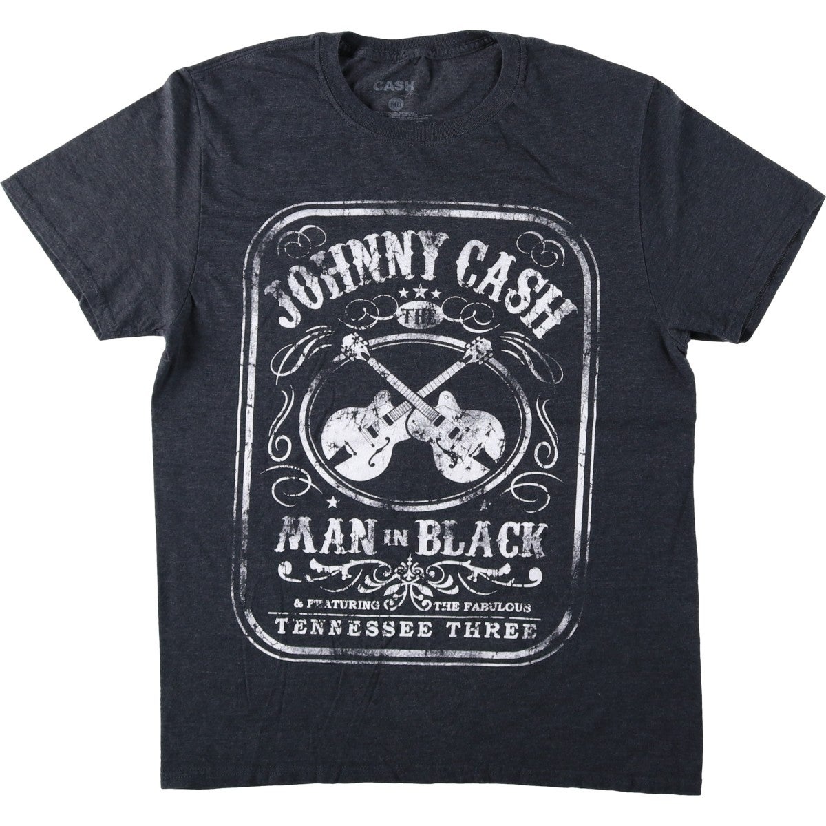 古着 JOHNNY CASH ジョニーキャッシュ バンドTシャツ バンT メンズM