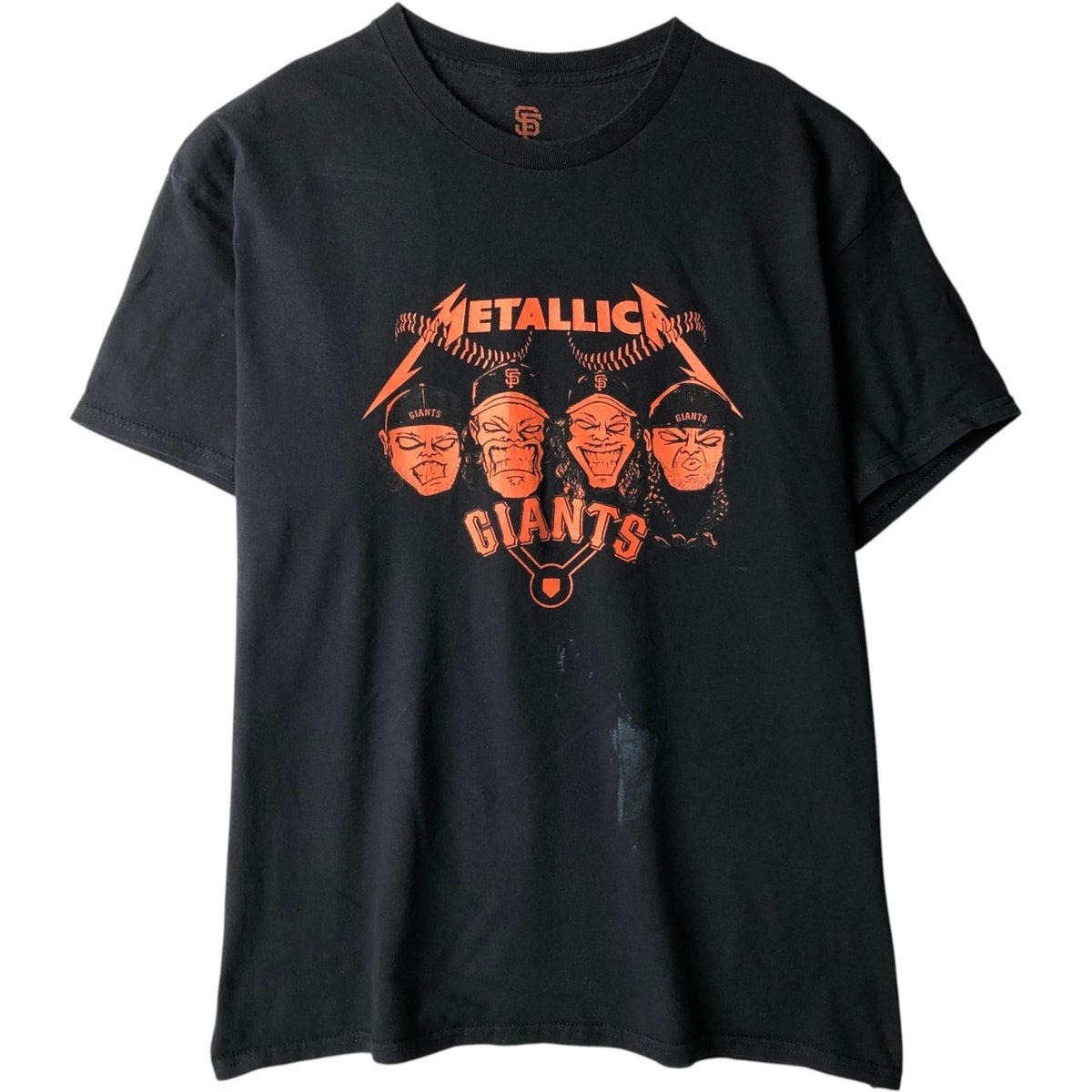古着 METALLICA メタリカ バンドTシャツ バンT メンズXL相当