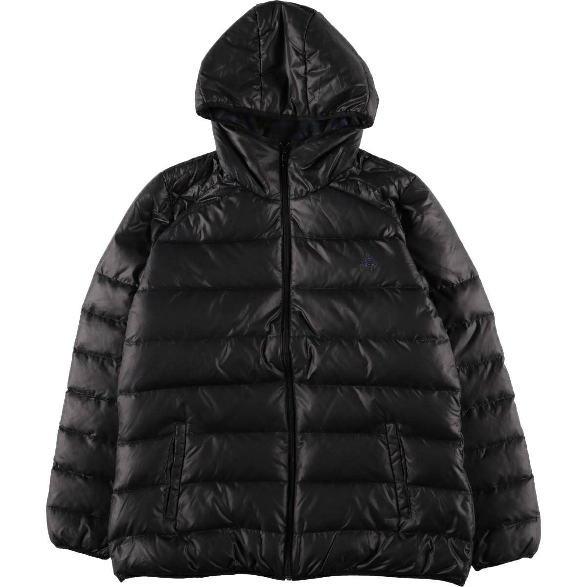 古着 アディダス adidas 中綿パーカー パファージャケット メンズXL