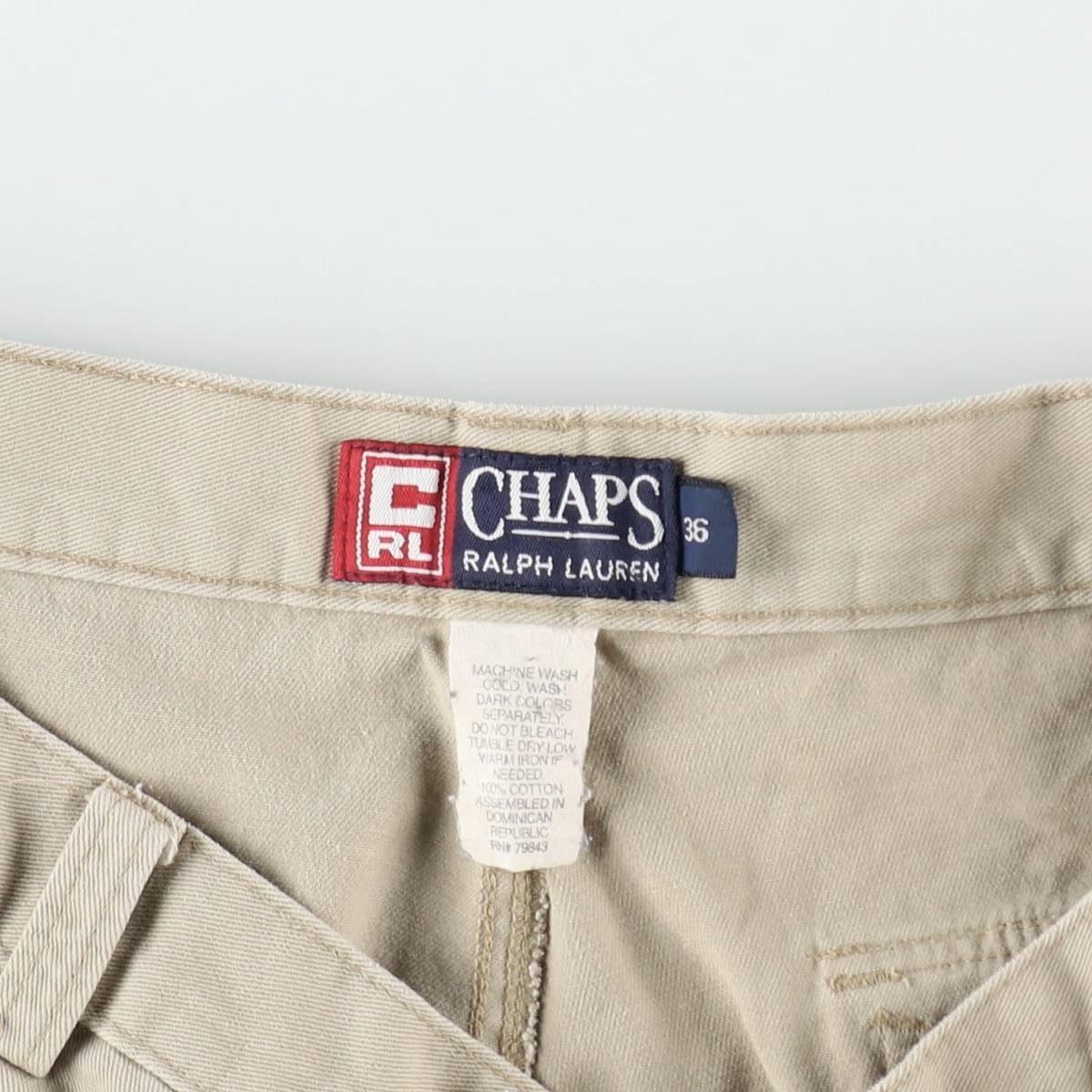 古着 ラルフローレン Ralph Lauren CHAPS チャップス カーゴショーツ