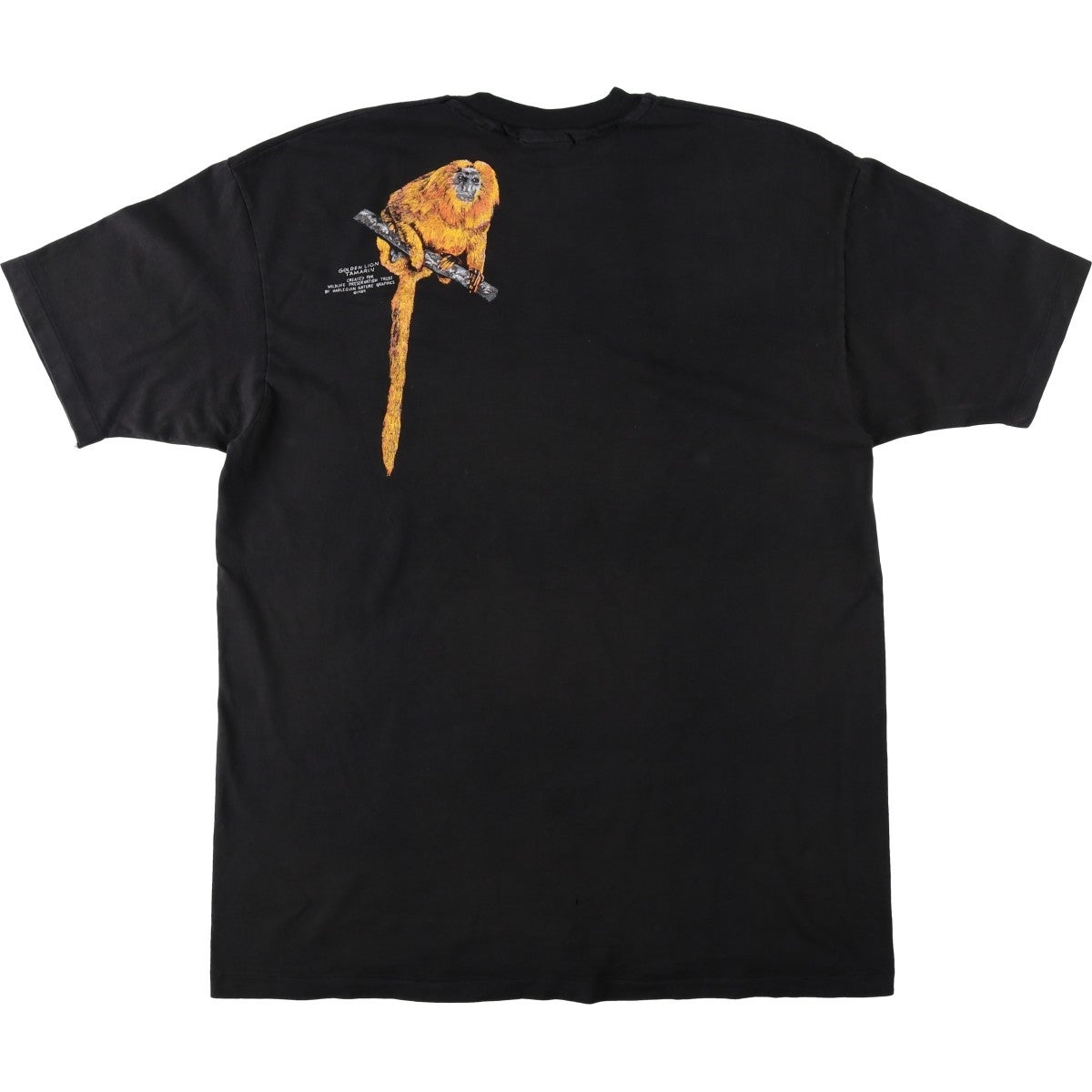 【状態◎】80s USA製 Hanes BEEFY-T ヴィンテージTシャツ 古着 80年代 ヘインズ Hanes BEEFY-T 猿柄 アニマルTシャツ USA製